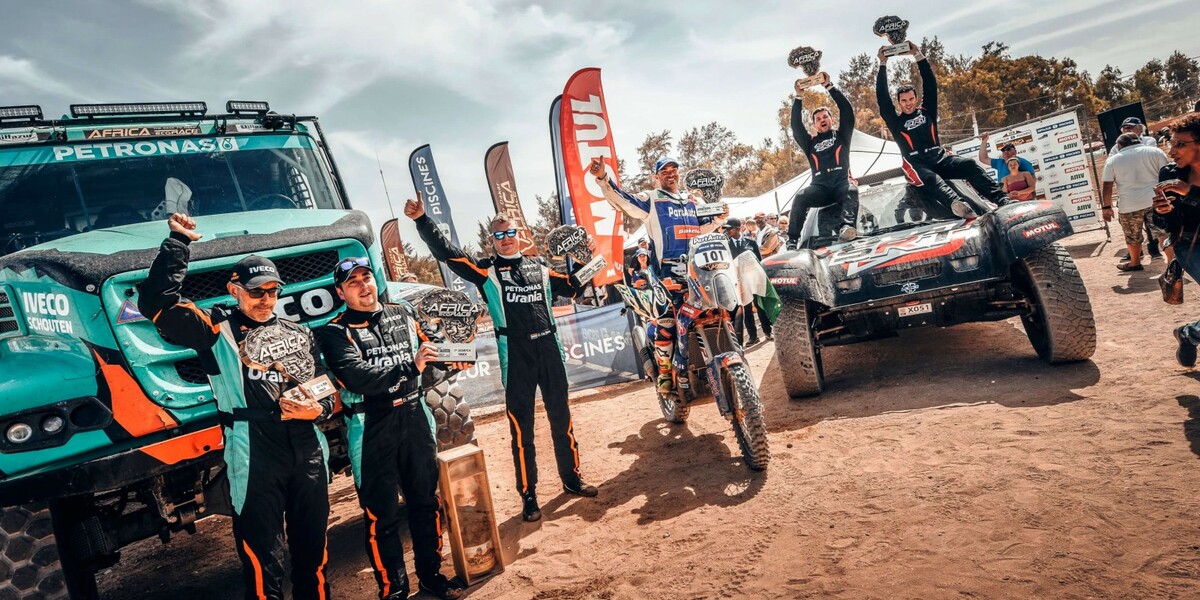 Spolenost IVECO dominovala kategorii nkladnch vozidel v zvodu Africa Eco Race 2018